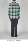 SUGARHILL(シュガーヒル)RAYON OMBRE PLAID OPEN COLLAR BLOUSE レーヨンオンブレプレイド オープンカラーブラウス 2441000507 -6