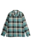 SUGARHILL(シュガーヒル)RAYON OMBRE PLAID OPEN COLLAR BLOUSE レーヨンオンブレプレイド オープンカラーブラウス 2441000507 -12