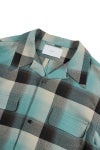 SUGARHILL(シュガーヒル)RAYON OMBRE PLAID OPEN COLLAR BLOUSE レーヨンオンブレプレイド オープンカラーブラウス 2441000507 -14