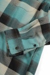 SUGARHILL(シュガーヒル)RAYON OMBRE PLAID OPEN COLLAR BLOUSE レーヨンオンブレプレイド オープンカラーブラウス 2441000507 -18