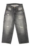 RICE NINE TEN(ライスナインテン)RIPPED DISTRESSED WIDE JEANS リップド ディストレスド ワイドジーンズ DPT-RDW -11
