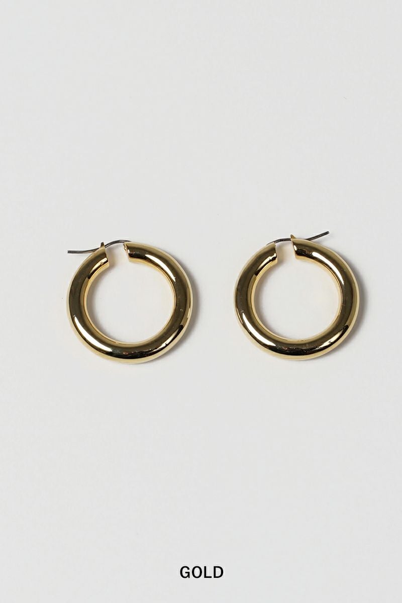 JANE SMITH(ジェーンスミス)ROUND HOOP EARRING ラウンドフープイヤリング 23WAC-#120L -2