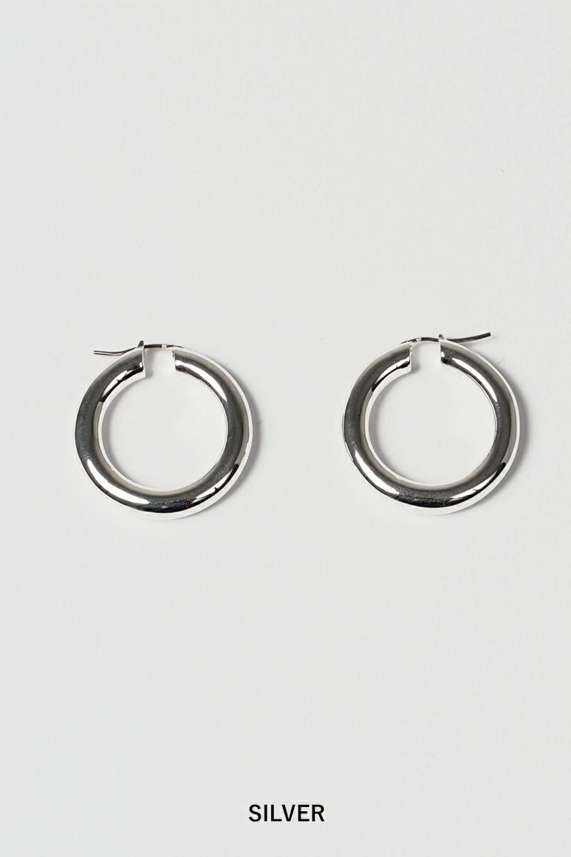 JANE SMITH(ジェーンスミス)ROUND HOOP EARRING ラウンドフープイヤリング 23WAC-#120L -3