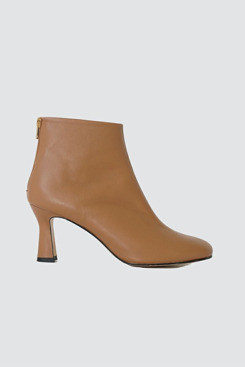 JANE SMITH (ジェーンスミス) ③ 22WSHO-#525L ROUND TOE SHORT BOOTS レディース ブラウン 38 1/2 JANE SMITH(ジェーンスミス) | JANE SMITH(ジェーンスミス)ROUND TOE