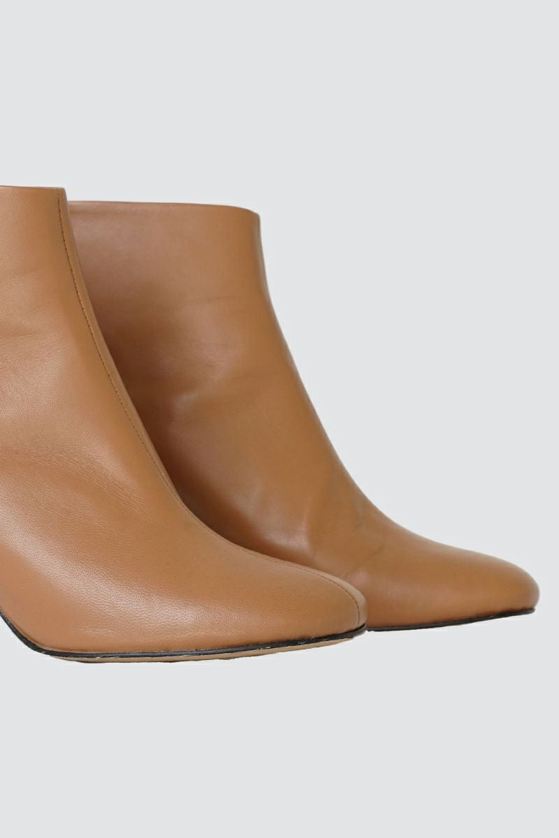 JANE SMITH ラウンドトゥブーツ　キャメル　38.5 JANE SMITH(ジェーンスミス) | JANE SMITH(ジェーンスミス)ROUND TOE