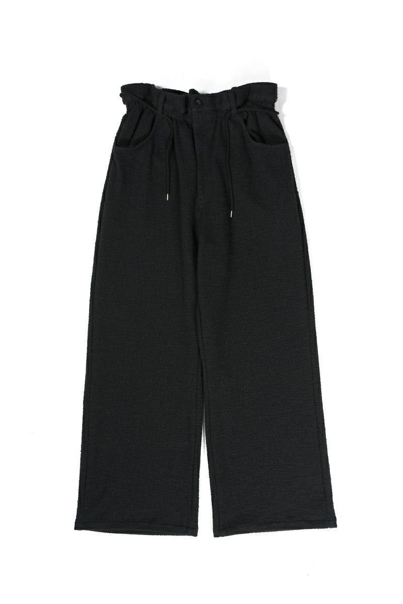 SYUMAN.(シュウマン)Ravioli trousers type pile tweed ラヴィオリトラウザース パイルツイード AD-B24SS-07-A