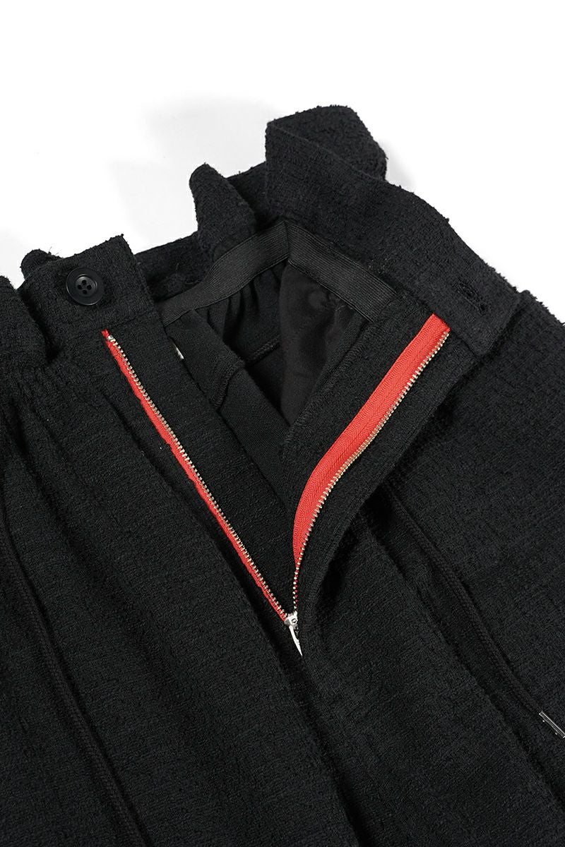 SYUMAN.(シュウマン)Ravioli trousers type pile tweed ラヴィオリトラウザース パイルツイード AD-B24SS-07-A -3