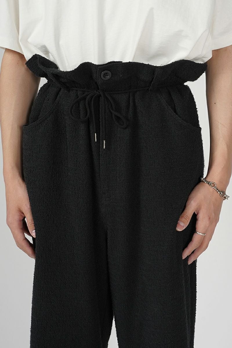 SYUMAN.(シュウマン)Ravioli trousers type pile tweed ラヴィオリトラウザース パイルツイード AD-B24SS-07-A -8