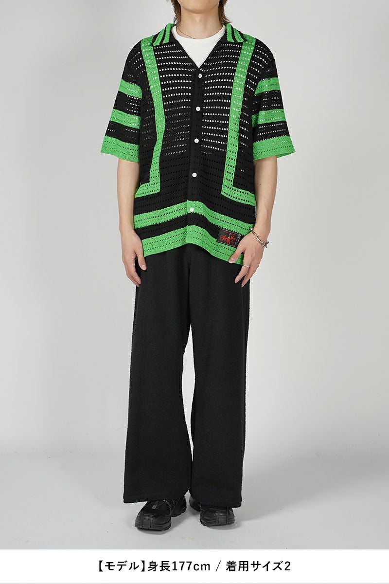 SYUMAN.(シュウマン)Ravioli trousers type pile tweed ラヴィオリトラウザース パイルツイード AD-B24SS-07-A -17