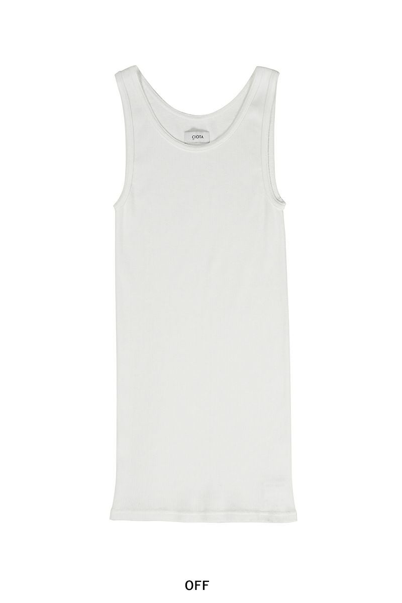 CIOTA (シオタ)Ribbed Tank Top リブタンクトップ CSL-28 -9