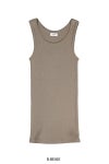 CIOTA (シオタ)Ribbed Tank Top リブタンクトップ CSL-28 -11