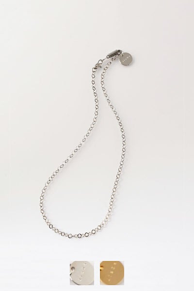 JieDa(ジエダ)SHORT NECKLACE ショートネックレス Jie-24S-GD14