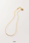 JieDa(ジエダ)SHORT NECKLACE ショートネックレス Jie-24S-GD14 -5