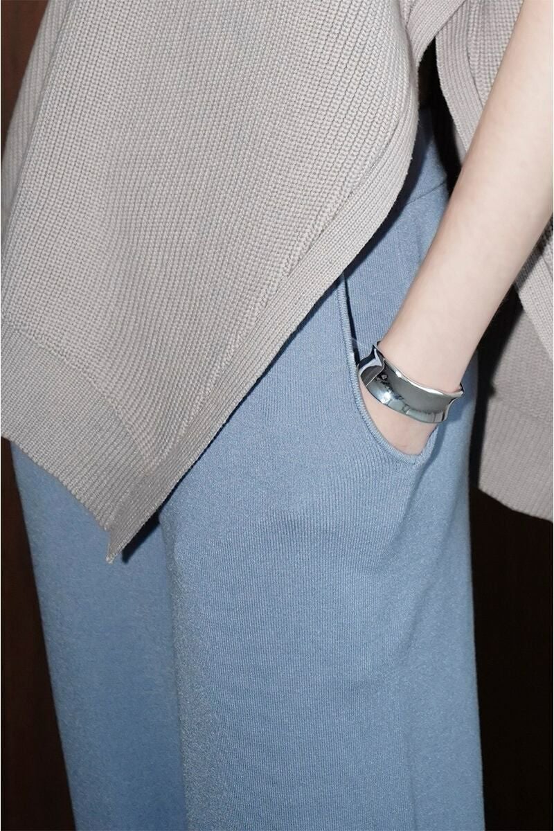 CLANE(クラネ)SLIM KNIT PANTS スリムニットパンツ 14110-7032 -2