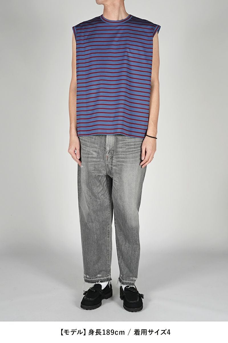 WELLDER(ウェルダー)Stripe No Sleeve ストライプノースリーブ WM24ST03 -4