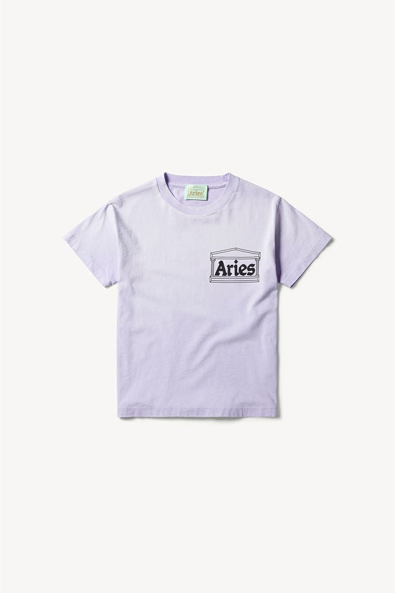ARIES(アリーズ)Sunbleached Temple SS Tee - Baby サンブリーチドテンプル半袖Tシャツ ベイビーフィット SUAR61030