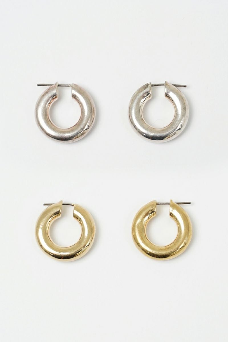 JANE SMITH(ジェーンスミス)TINY AND ROUND HOOP EARRING タイニーアンドラウンドフープイヤリング 23WAC-#736L