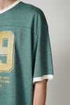 FACCIES(ファッチーズ)TOP MELANGE NUMBERRING TEE トップメランジナンバリングTシャツ F24S02004 -10