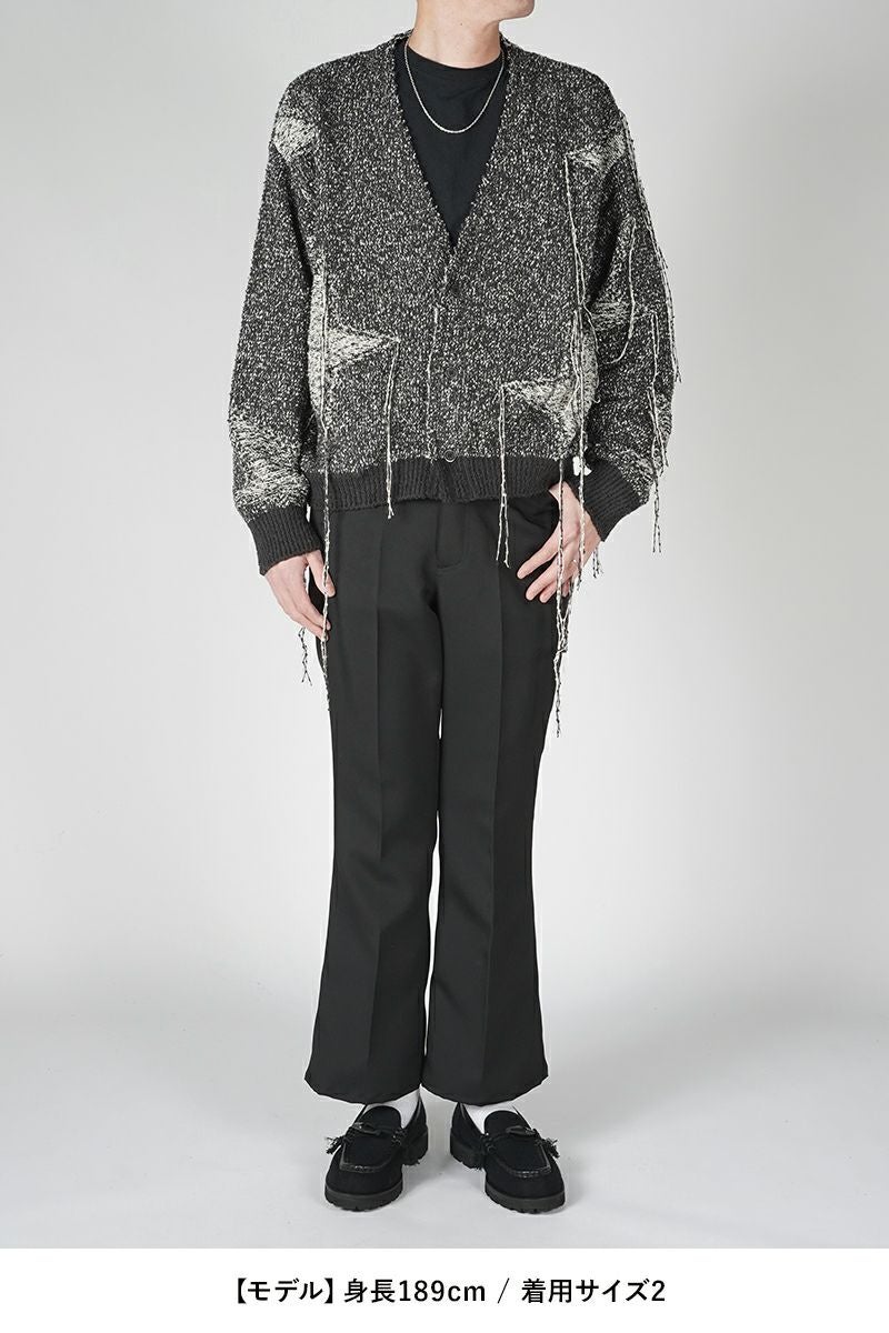 FACCIES(ファッチーズ)TWINKLE STAR KNIT CD トゥインクルスターニットカーディガン F24S07001 -5