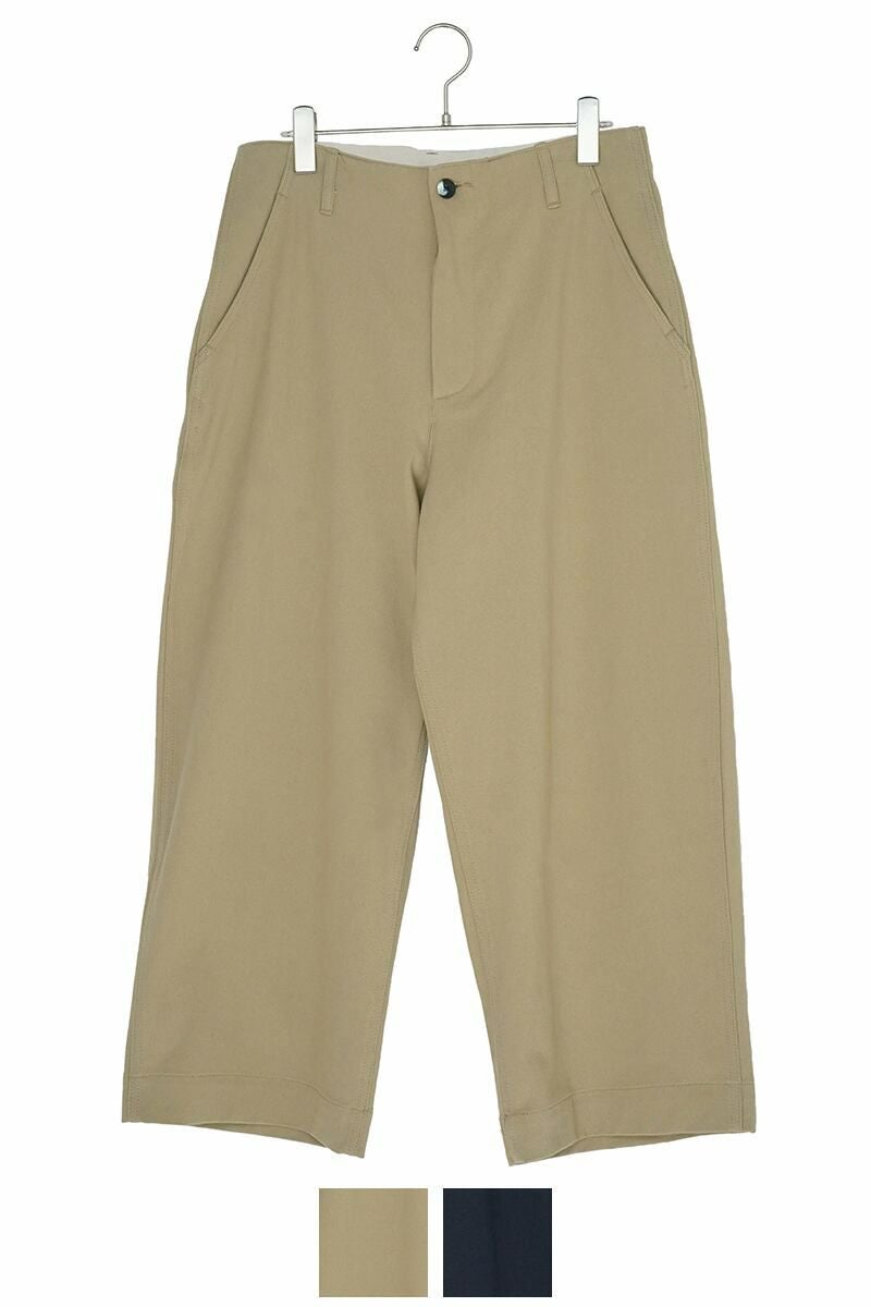KURO(クロ)TWISTED YARN COTTON CHINO FABRIC ツィステッドヤーンコットンチノパンツ 963147