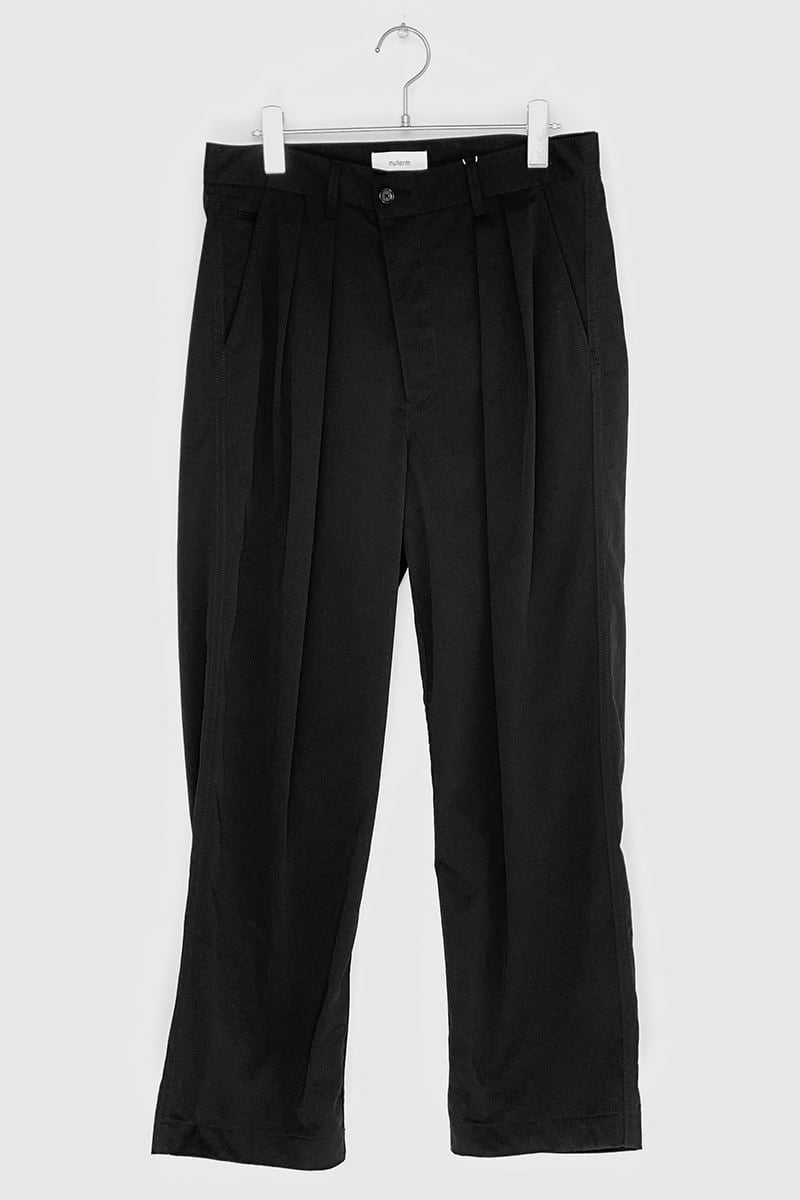 nuterm(ニューターム)Two Tuck Wide Trousers ツータックワイドトラウザース 102PT-021S