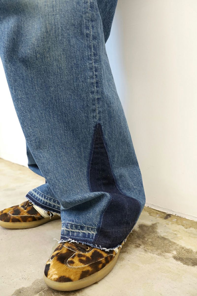 JieDa(ジエダ)USED BAGGY DENIM ユーズドバギーデニム Jie-STD-PT22 -7