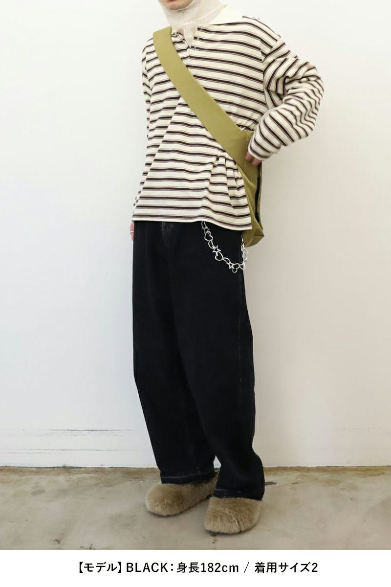 JieDa(ジエダ)USED BAGGY DENIM ユーズドバギーデニム Jie-STD-PT22 -8