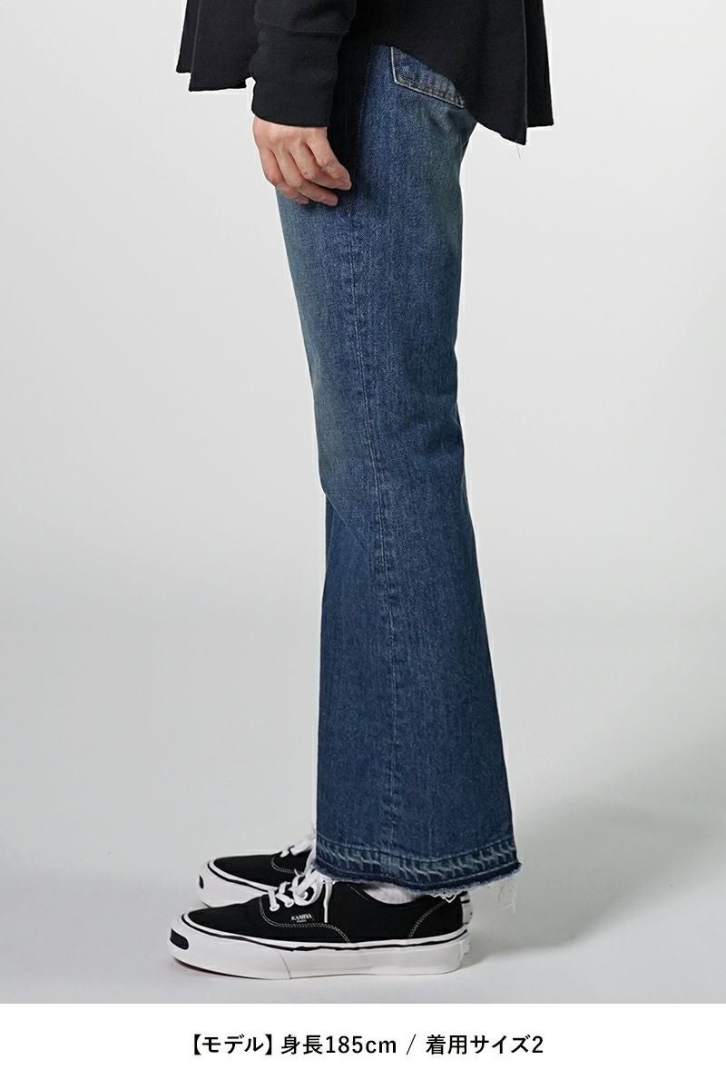 JieDa(ジエダ) | JieDa(ジエダ)USED FLARE DENIM PANTS ユーズドフレア