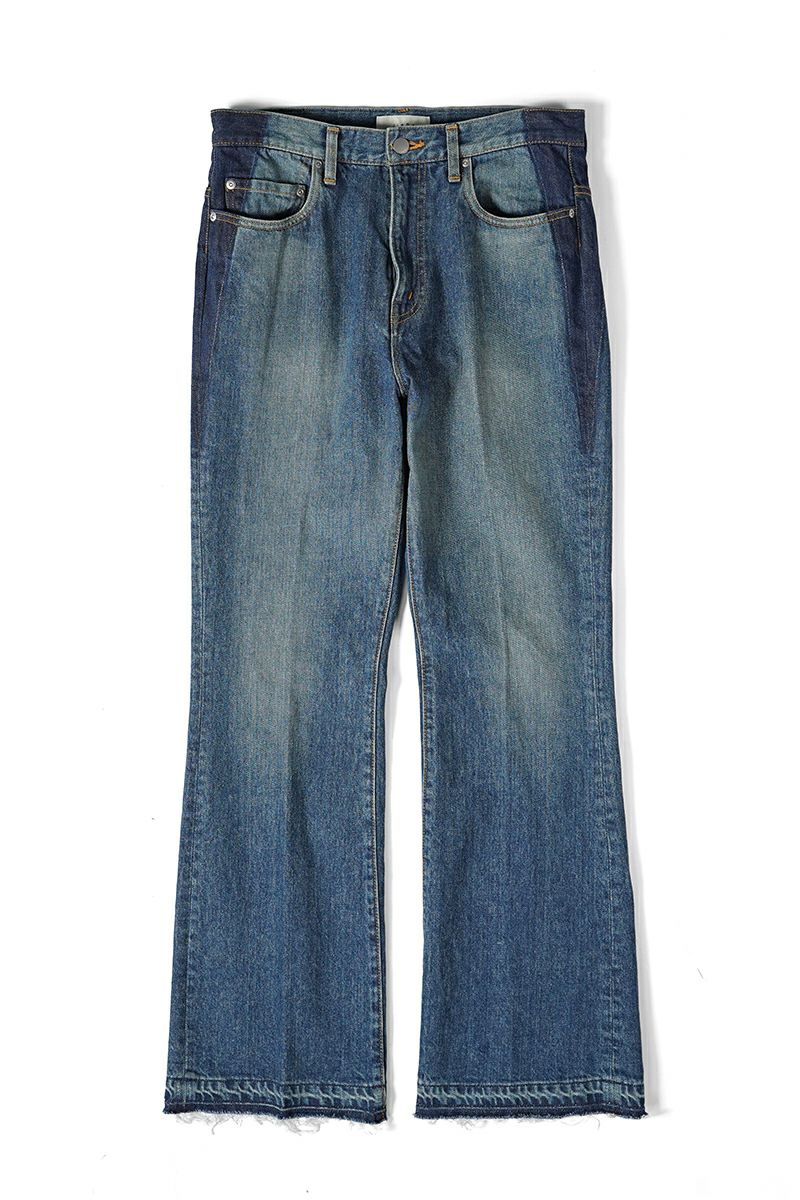 JieDa(ジエダ) | JieDa(ジエダ)USED FLARE DENIM PANTS ユーズドフレア