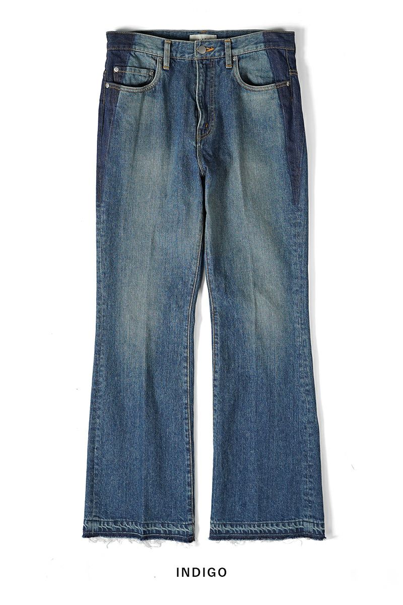 JieDa(ジエダ) | JieDa(ジエダ)USED FLARE DENIM PANTS ユーズドフレア