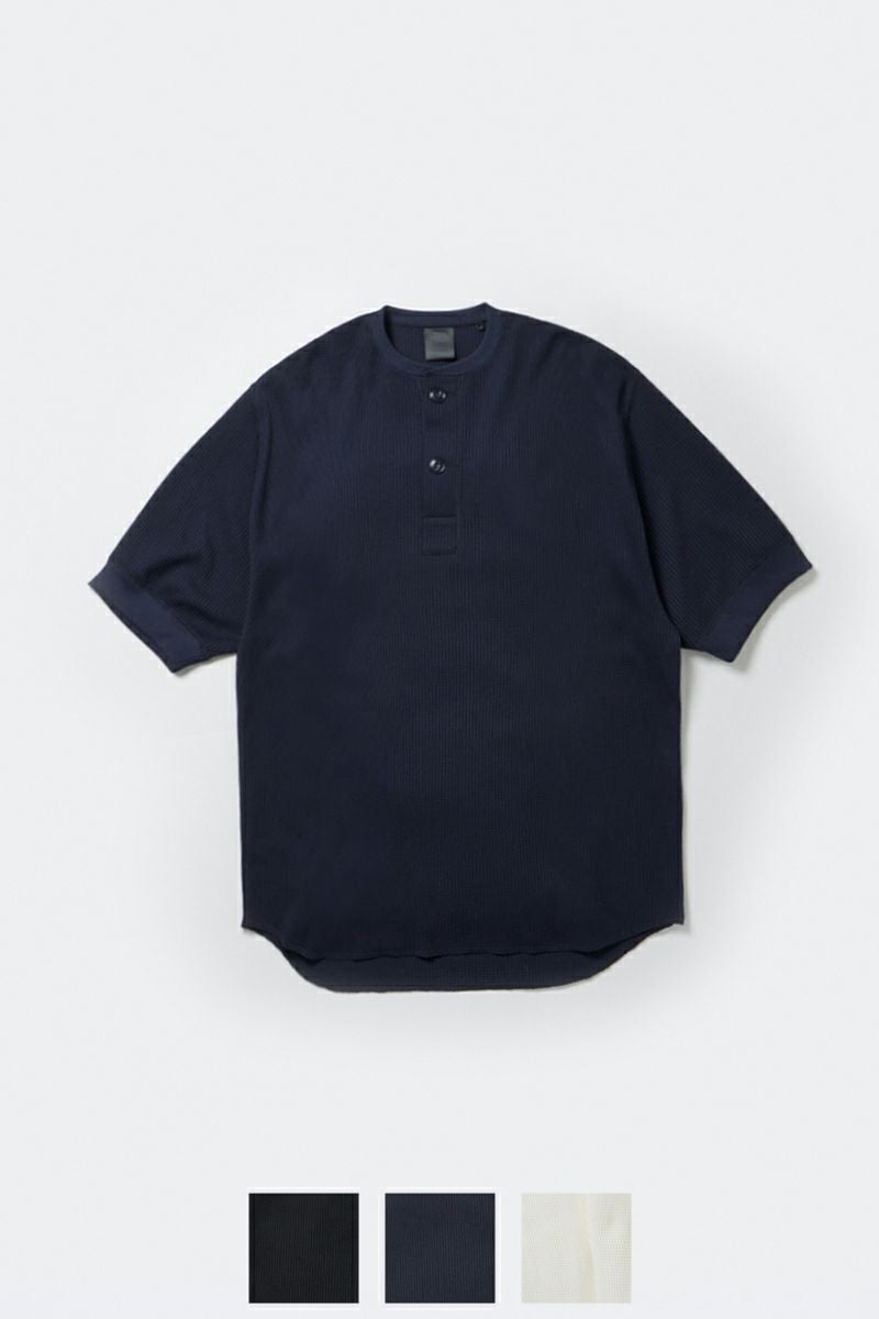 DAIWA PIER 39(ダイワピア39)W's TECH THERMAL HENLEY S/S ウィメンズ テック サーマルヘンリーネック半袖Tシャツ BE-39024L