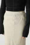 JANE SMITH(ジェーンスミス)WASHED CUPRO STRIPE LONG SKIRT ウォッシュドキュプラストライプ長袖スカート 24SSK-#306L -1