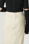 JANE SMITH(ジェーンスミス)WASHED CUPRO STRIPE LONG SKIRT ウォッシュドキュプラストライプ長袖スカート 24SSK-#306L -2