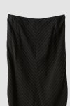 JANE SMITH(ジェーンスミス)WASHED CUPRO STRIPE LONG SKIRT ウォッシュドキュプラストライプ長袖スカート 24SSK-#306L -13