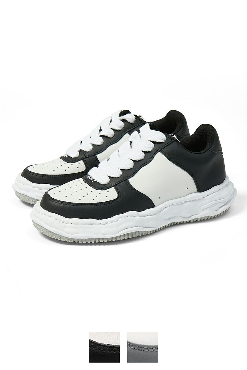 Maison MIHARA YASUHIRO(メゾン ミハラヤスヒロ)WAYNE LOW/original sole cow leather Low-Top sneaker ウェイン オリジナルソールレザーローカットスニーカー A08FW706