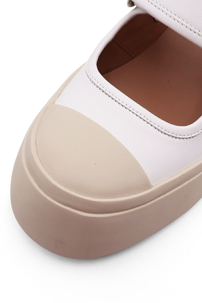 MARNI(マルニ) | MARNI(マルニ)WHITE NAPPA LEATHER MARY JANE SNEAKER