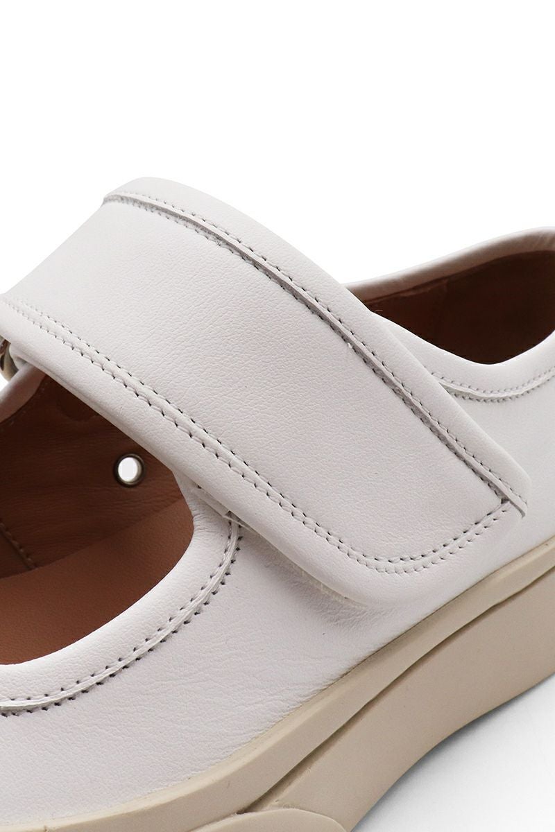 MARNI(マルニ)WHITE NAPPA LEATHER MARY JANE SNEAKER ホワイト ナッパレザー製スニーカー SNZW003120P272200W01 -8