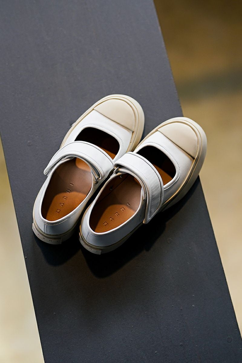 MARNI(マルニ) | MARNI(マルニ)WHITE NAPPA LEATHER MARY JANE SNEAKER