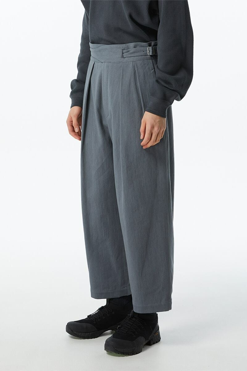 KURO(クロ) | KURO(クロ)WIDE GURKHA 2TUCK PANTS ワイドグルカ2