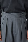 KURO(クロ)WIDE GURKHA 2TUCK PANTS ワイドグルカ２タックパンツ 963327 -5