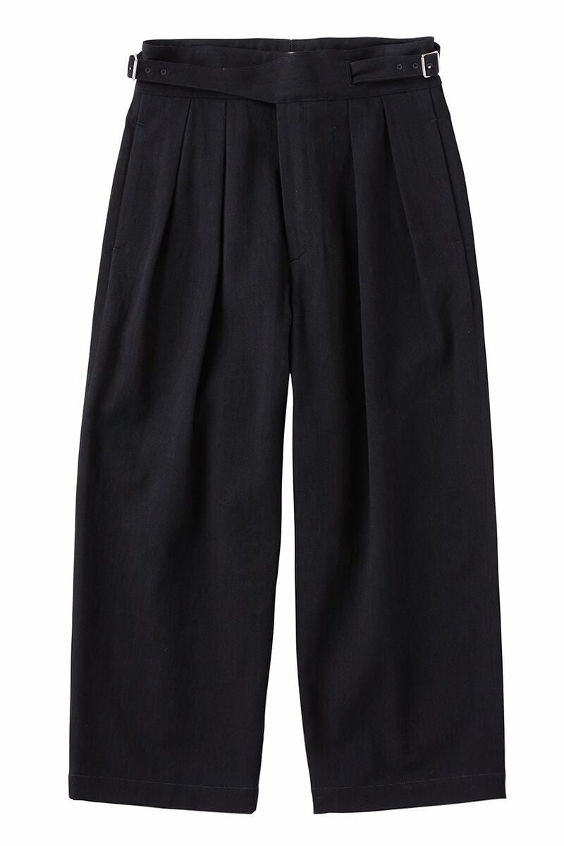KURO(クロ) | KURO(クロ)WIDE GURKHA 2TUCK PANTS ワイドグルカ2
