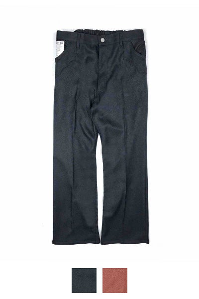 FACCIES(ファッチーズ)WOOLLY WESTERN TWILL BELL BOTTOM ウーリーウェスタンツイルベルボトム F23W03007