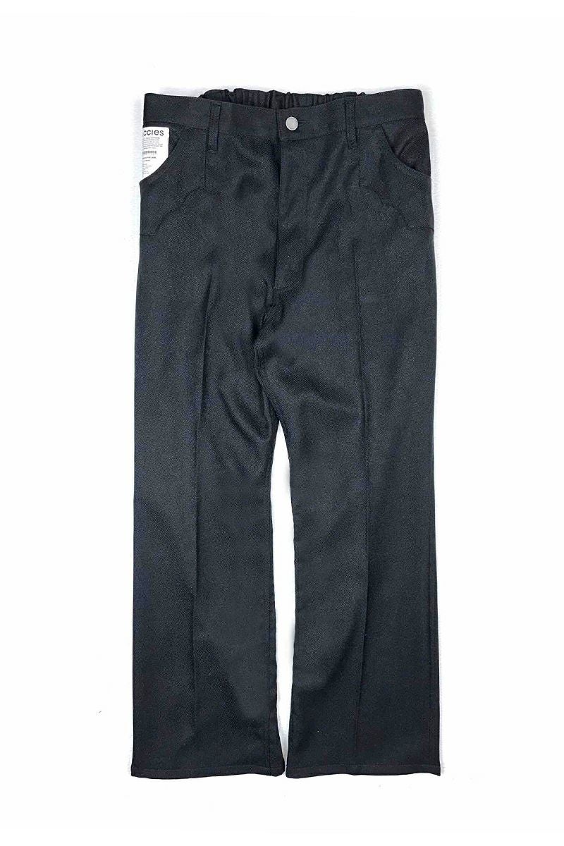 FACCIES(ファッチーズ)WOOLLY WESTERN TWILL BELL BOTTOM ウーリーウェスタンツイルベルボトム F23W03007 -1