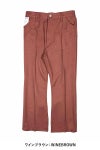 FACCIES(ファッチーズ)WOOLLY WESTERN TWILL BELL BOTTOM ウーリーウェスタンツイルベルボトム F23W03007 -10