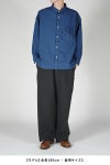 refomed(リフォメッド)WRIST PATCH WIDE SHIRT CHAMBRAY リストパッチワイドシャツ シャンブレー RESH-006 -6