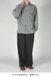 refomed(リフォメッド)WRIST PATCH WIDE SHIRT CHAMBRAY リストパッチワイドシャツ シャンブレー RESH-006 -8