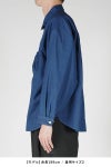 refomed(リフォメッド)WRIST PATCH WIDE SHIRT CHAMBRAY リストパッチワイドシャツ シャンブレー RESH-006 -10