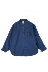 refomed(リフォメッド)WRIST PATCH WIDE SHIRT CHAMBRAY リストパッチワイドシャツ シャンブレー RESH-006 -12