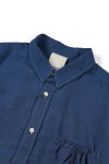 refomed(リフォメッド)WRIST PATCH WIDE SHIRT CHAMBRAY リストパッチワイドシャツ シャンブレー RESH-006 -14