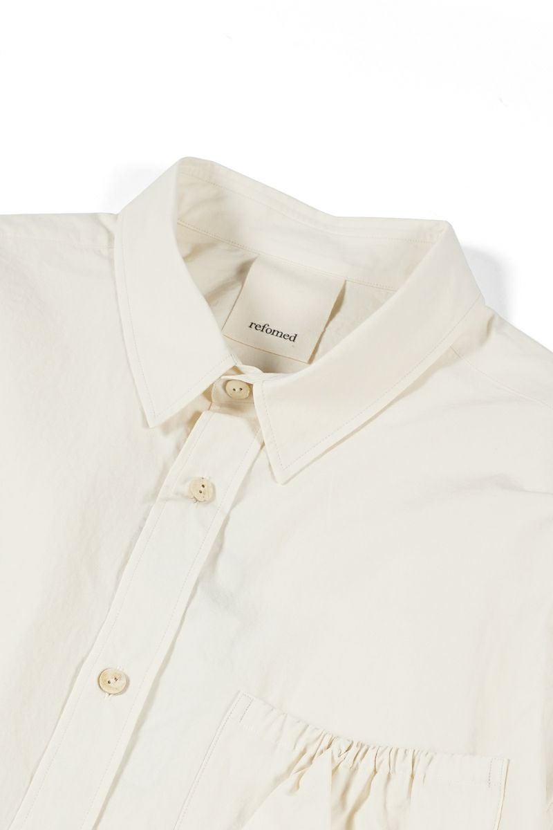 refomed(リフォメッド)WRIST PATCH WIDE SHIRT OFF リストパッチワイドシャツ オフ RESH-001 -13